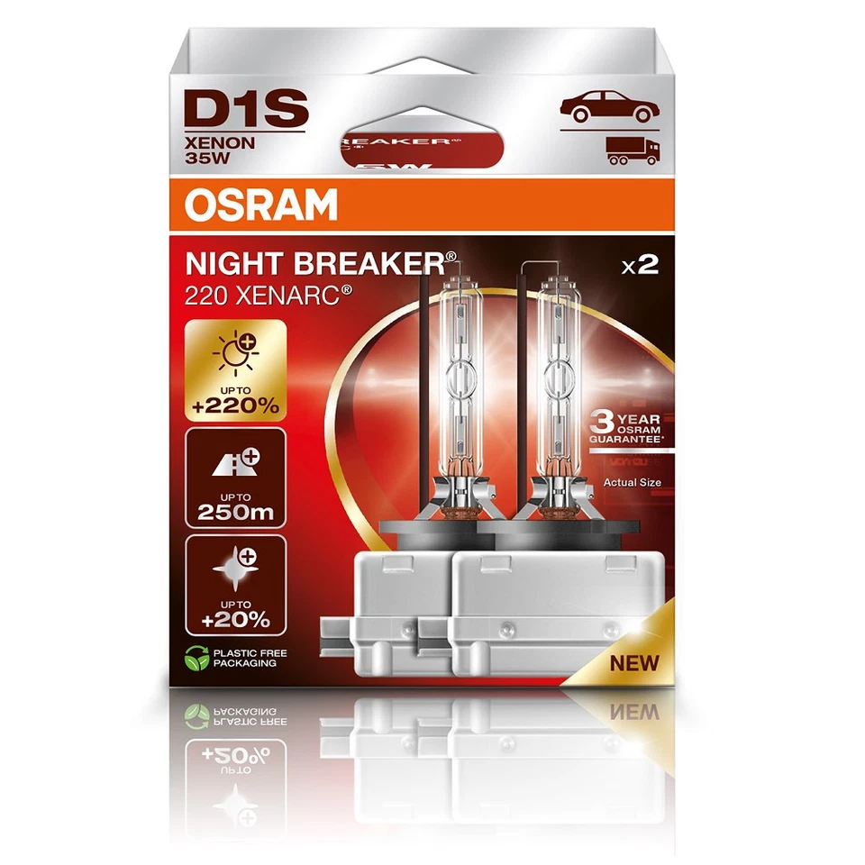 OSRAM D1S NIGHT BREAKER  XENARC GEN2 2x - Bild 1 von 1