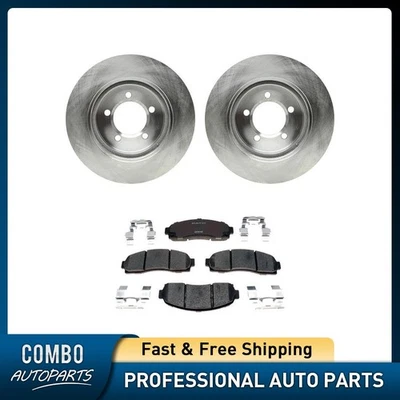 Juego de pastillas de freno de disco delanteras rotor de freno de disco para Ford Explorer 2002-2005 Foto 1 de 4