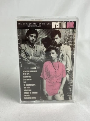PRETTY IN PINK Movie Cassette Tape The Original Motion Picture Soundtrack - Image 1 of 4