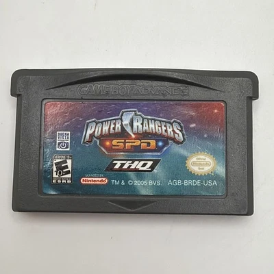 Power Rangers SPD - Nintendo Game Boy Advance GBA - Authentic, Tested & Working - Image 1 of 4