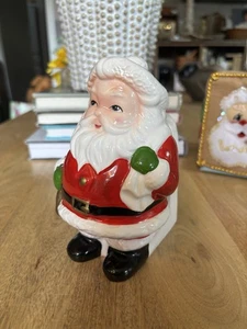 Antiguo GEO 1986. Z. LEFTONS Papá Noel Navidad 6" Servilletero Corea - Imagen 1 de 11