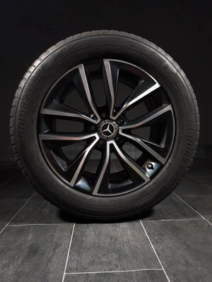 1 Komplettrad Winter 255/45R19 Mercedes  S-Klasse V223  19" Alufelge - Bild 1 von 3