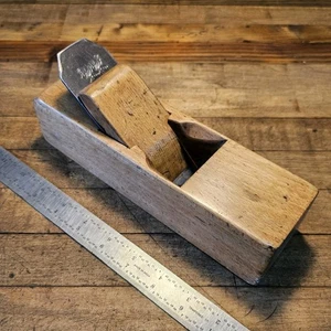 RARE Planes • ULMIA Woodworking Plane 9" Pre-WWII Cabinetmaking ☆GERMANY - Picture 1 of 5