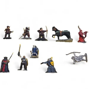 Vintage Metal Oldhammer Style Miniatures x10 Mixed Fantasy Figures Bundle Ral - Picture 1 of 23