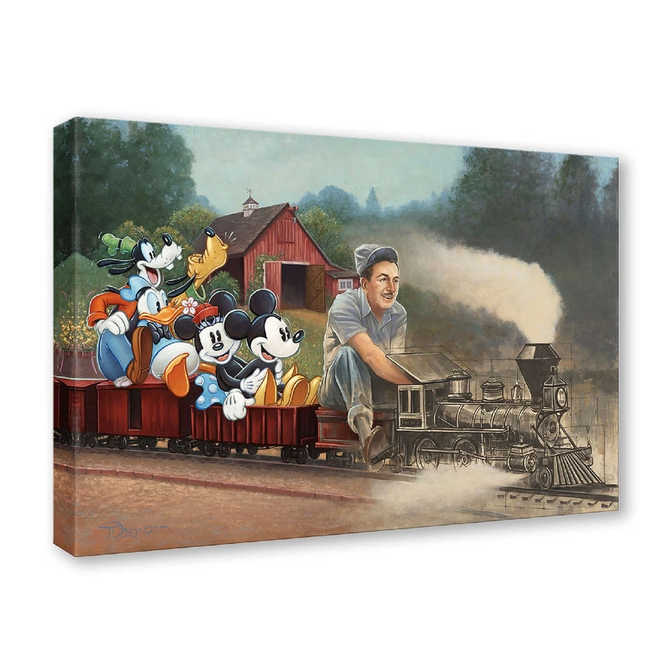 The Engine of Imagination 12Hx18W Disney Fine Art by Tim Rogerson - Image 1 of 1