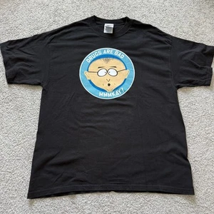 Vintae 2003 South Park Drugs Are Bad Mmmkay? Tshirt Sz XL Very Rare - Picture 1 of 8