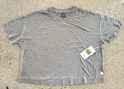 Vuori Energy Tee Shirt Womens Size XL Heather Gray Short Sleeve VW1011 NWT - Image 1 of 4