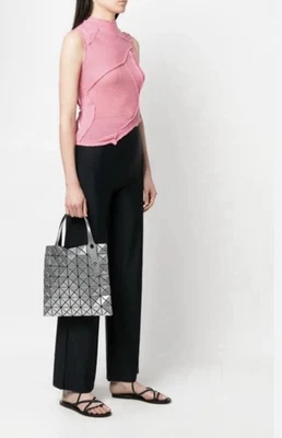 Bolso de Mano Bao Bao Issey Miyake Plateado Foto 1 de 4