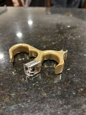 Scott Longhorn Pro Micro Bisagra Liberación Medio Tiro con Arco Liberación Bronce Foto 1 de 4