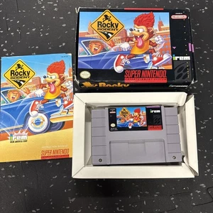 Rocky Rodent para Super Nintendo SNES Completo Caja CIB Juego Manual - Imagen 1 de 22