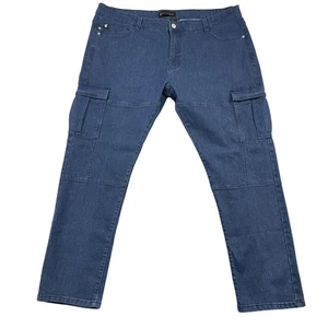 Rocawear Jeans Herren 46x32 Straight Fit Carpenter Medium Wash Denim - Bild 1 von 8