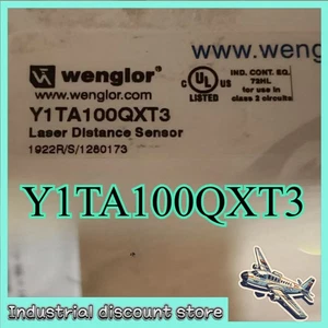 1pcs Nuovo Y1TA100QXT3 NUOVO Wenglor Laser Sensori di Distanza Spedizione Rapida - Foto 1 di 2