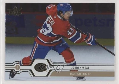 2019-20 Upper Deck Silver Foil Jordan Weal #50 - Image 1 of 2