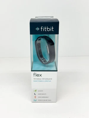 Rastreador de actividad inalámbrico Fitbit Flex - negro NUEVO/Sellado FB401BK - Imagen 1 de 4