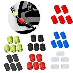5pcs Câble Enveloppe Vélo Protecteur Extérieur Frein Gear Beignet Anneau O Hot - Picture 1 of 18