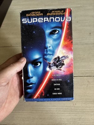 Supernova VHS Horror Sci-Fi James Spader Angela Bassett R-Rated Version 2000 - Image 1 of 4