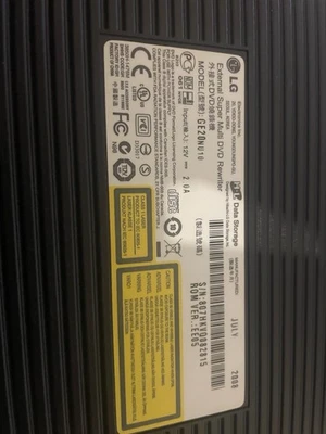 Externer DVD Brenner LG GE20NU10 DVD-RW zu Verkaufen. - Bild 1 von 3
