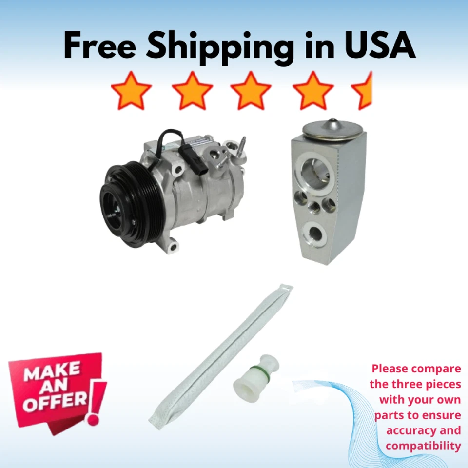 Kit Compressor A/C Fit Ram 1500 Classic 2019 - Image 1 of 1