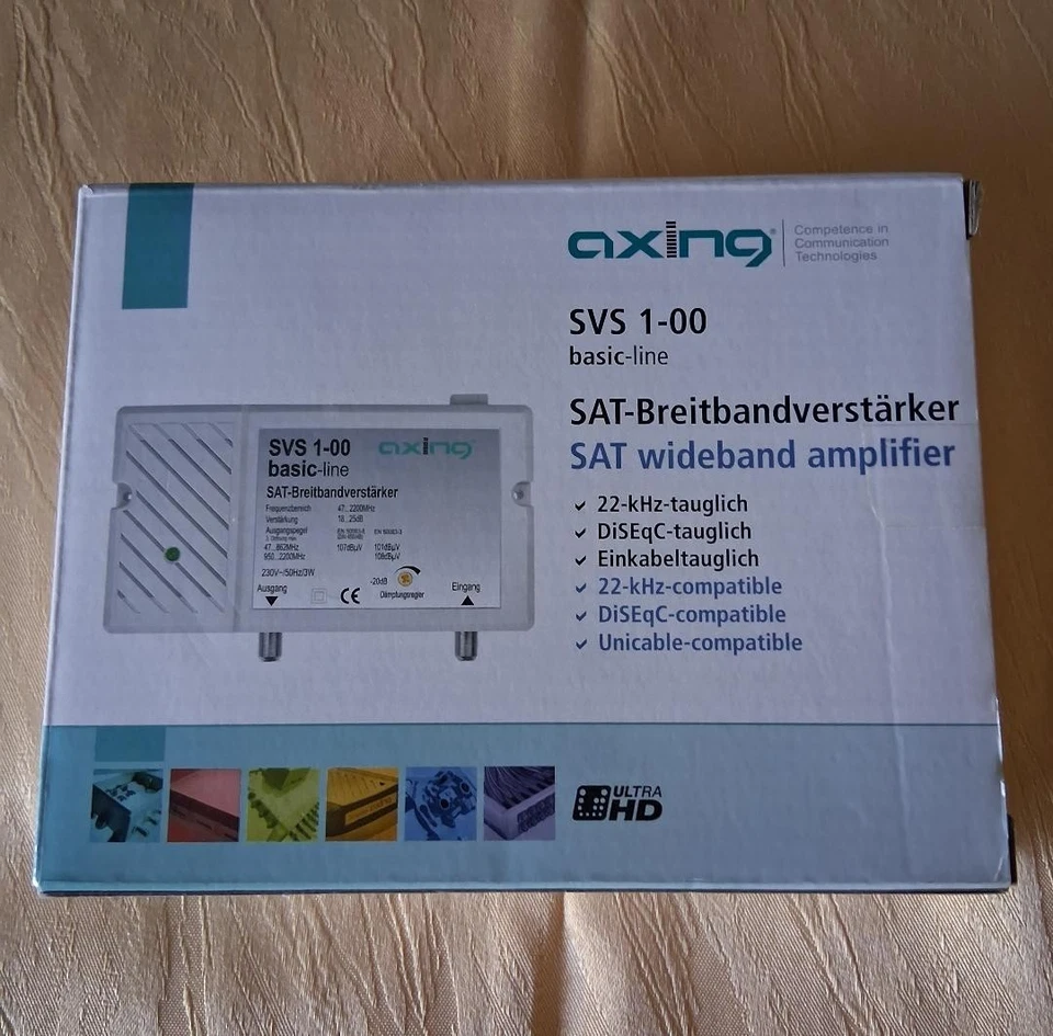 Axing SVS 1-00 basic-line Sat-Breitbandverstärker/Neu - Bild 1 von 1