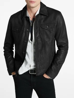 $698 NWT Brand New John Varvatos Andrew Trucker Jacket EU 48 USA 38 - Image 1 of 4