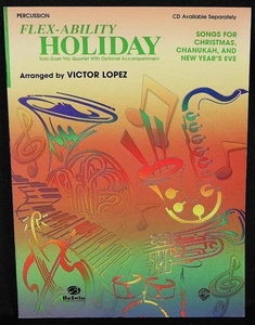 Flex-Ability Holiday Percussion Christmas Chanukah Sheet Music - Picture 1 of 3
