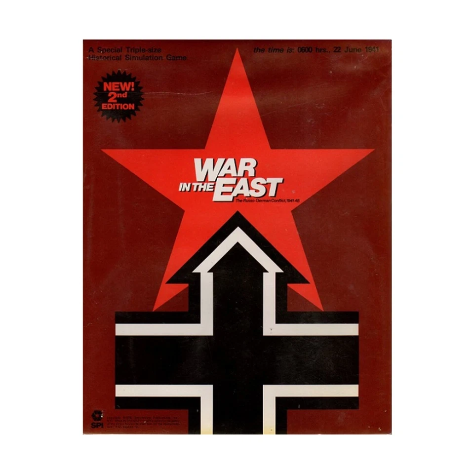 SPI Wargame War in the East (2nd Ed) Tray EX - Image 1 of 1
