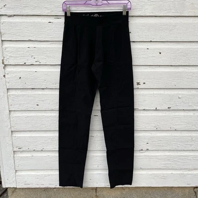 ETHYL The Classic Cozy Knit Pull On Slim Pant, Black- Size 2 - Image 1 of 4