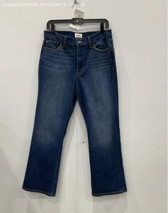 NWT HUDSON Women Blue Blair High Rise Bootcut Crop Jeans 30 - Picture 1 of 4