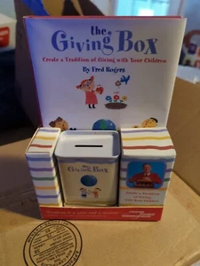 mister rogers autographed hand signed " the giving box " book and set - Picture 1 of 12