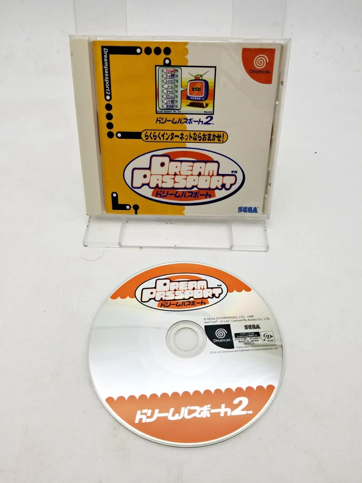 Sega Dreamcast Dream Passport Japan DHL 1 week to USA - Image 1 of 2