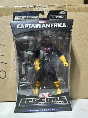 Marvel Legends 6" Baron Zemo  Mandroid BAF Soldiers of A.I.M. Action Figure New Cover