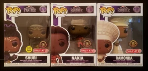 Lote Funko Pop Pantera Negra Marvel - 876, 1110, 1111 (3 en total) - Imagen 1 de 2