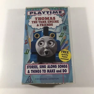Thomas The Tank Engine & Friends VHS Stories Sing Along Songs and Things To Make - Imagen 1 de 7