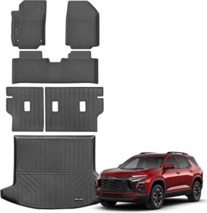 Floor Mats & Trunk Mat & Backrest Mat Custom Fit for 2025 Chevrolet/Chevy Equino - Picture 1 of 6