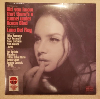 2LP Lana Del Rey Did You Know That There's A Tunnel…(Pink Vinyl) Foto 1 de 2