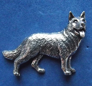 Broche Broche Alsation Pastor Alemán Perro Calidad - Imagen 1 de 2