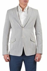 Versace Collection Men's Gray Two Button Sport Coat Blazer US 38 IT 48 - Picture 1 of 4