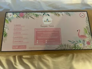 pink chevron teepee tent for kids by tiny land tp9003 - Picture 1 of 2