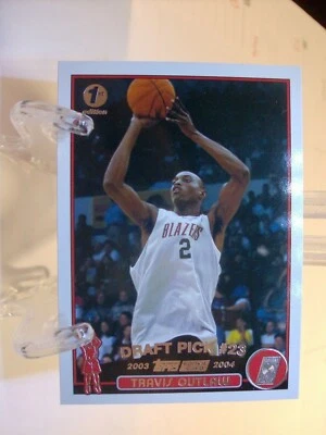 2003-04 Topps Basketball Card   #243 Travis Outlaw DPK, RC  (86056) - Image 1 of 2