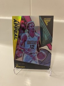 2022-23 Panini Flux Flux Appeal Insert Silver Prizm #10 Ja Morant Grizzlies