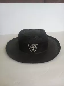 Vintage oakland Raiders hat cap fitted adult team mens a2*Rare Top Hat 1 Size - Picture 1 of 4