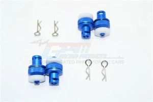 GPM VEN201FRA ALU FRONT & REAR MAGNETIC BODY MOUNT HPI 1/10 VENTURE TOYOTA FJ - Picture 1 of 8