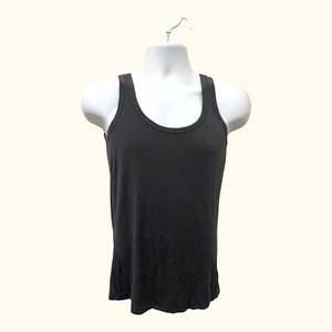 Moa Moa Women’s Gray Tank Top Stretch Size L USA Made - Picture 1 of 8