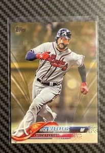 2018 Topps - Gold #206 Nick Markakis /2018 - Picture 1 of 2