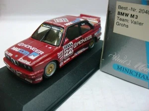 WOW EXTREMELY RARE BMW M3 E30 SE #22 Grohs Zolder 1990 DTM 1:43 Minichamps-Spark - Picture 1 of 2
