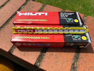 2 Boxes Of Genuine Yellow Hilti Shot For Dx450 Dx460 • 9.99£