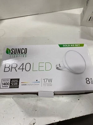 Sunco Lighting BR40 LED Light Bulbs Indoor Flood Light Dimmable 6000K Dayligh... - Image 1 of 2