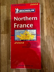 Northern - France - Michelin - 724 - Fold Out Map - Road - Picture 1 of 1