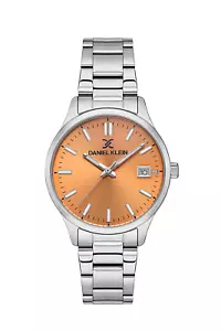 Daniel Klein Premium Women Orange Dial Watch - Picture 1 of 1