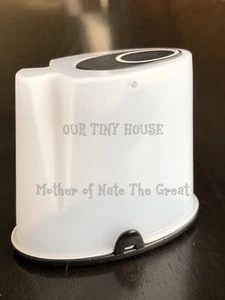 Tupperware Mini FIFO Müslispeicher 2" Behälter Pillendose Aufbewahrung Gadget schwarz  - Bild 1 von 5